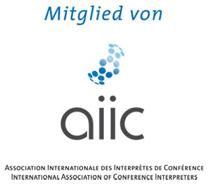 Diplom-Konferenzdolmetscherin (member of AIIC)